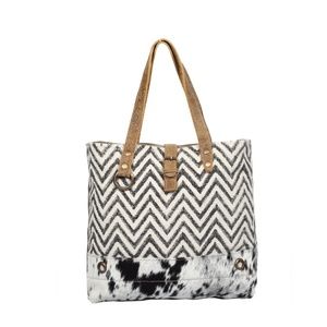 APPLIQUE TOTE BAG